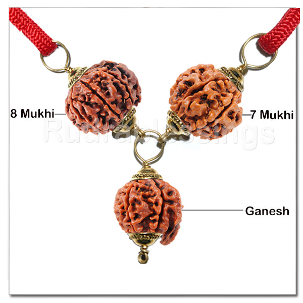 Ganesh Laxmi Pendant From Nepal