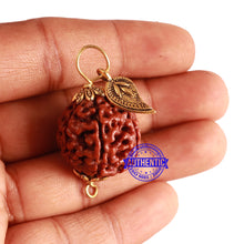 Load image into Gallery viewer, 7 Mukhi Hybrid Rudraksha - Bead No. 49 (with Belpatra accessory)
