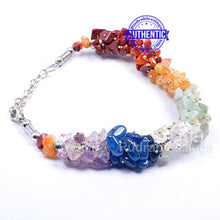 Load image into Gallery viewer, 7 Chakra Chip Bracelet

