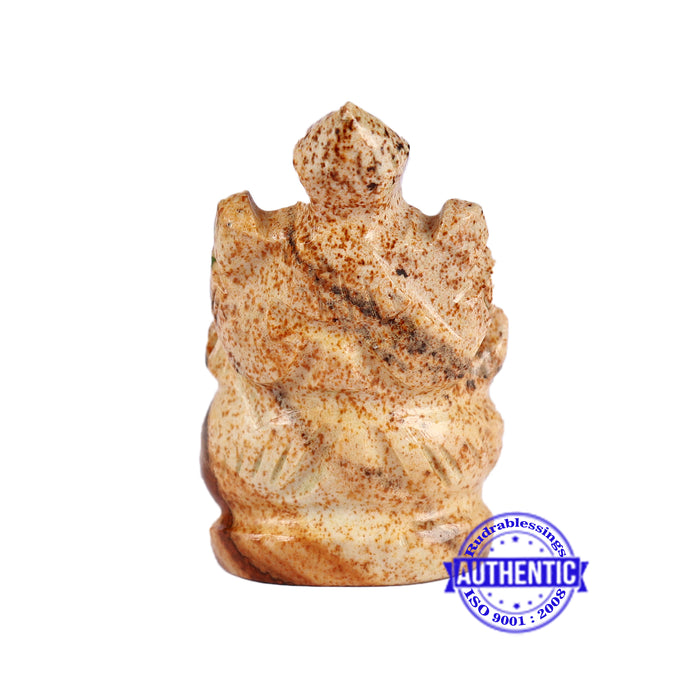 Picture Jasper Ganesha Statue - 92 D