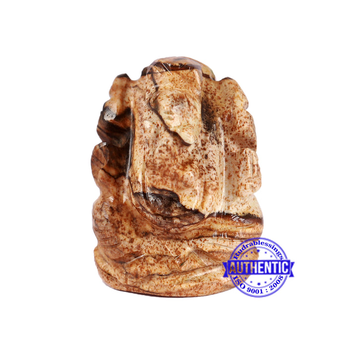 Picture Jasper Ganesha Statue - 92 E