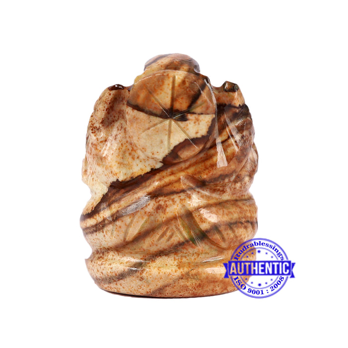 Picture Jasper Ganesha Statue - 92 E