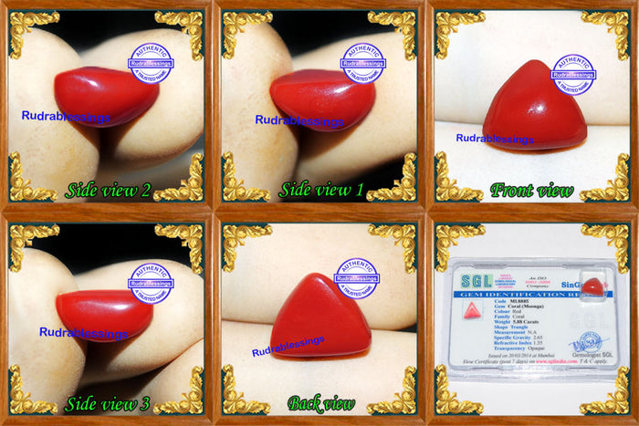 Coral / Moonga for planet Mars / Mangal - 9