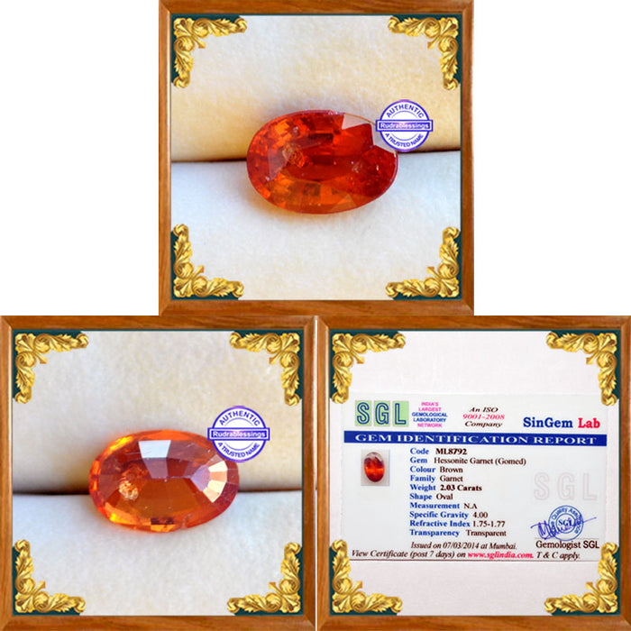 Hessonite / Gomedh - 18