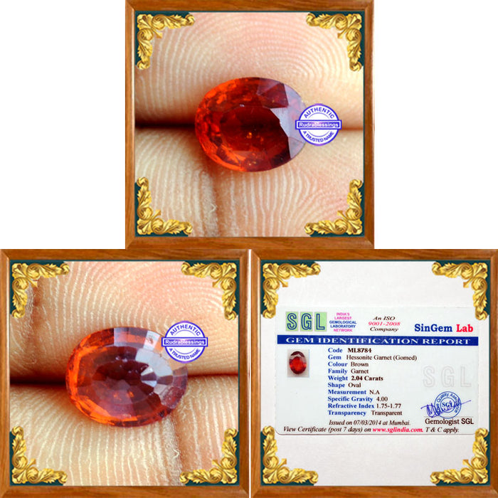 Hessonite / Gomedh - 37