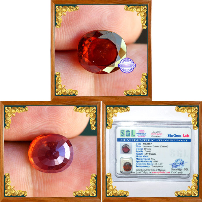 Hessonite / Gomedh - 5