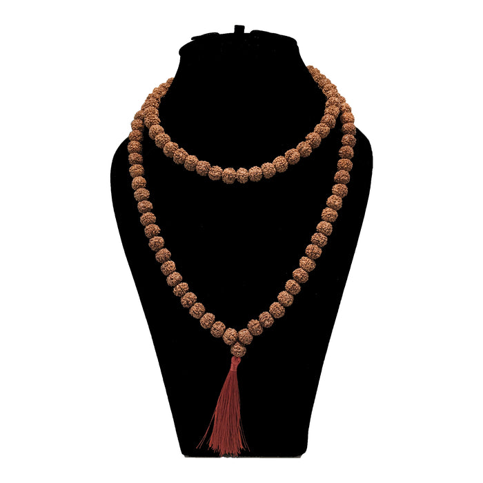 5 mukhi Rudraksha Japa mala - 8/9mm