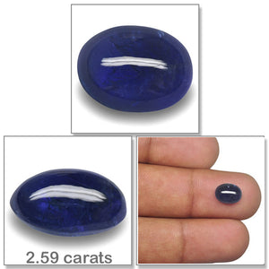 Blue Sapphire / Neelam - 12 - 2.59 carats