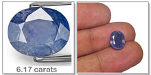 Load image into Gallery viewer, Blue Sapphire / Neelam - 14 - 6.17 carats
