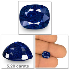 Load image into Gallery viewer, Blue Sapphire / Neelam - 9 - 5.20 carats
