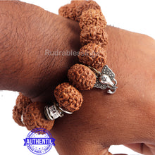 Load image into Gallery viewer, 10 Mukhi Rudraksha Wrist Band - Type 1
