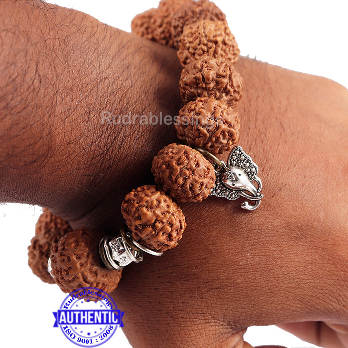 9 Mukhi Rudraksha Wrist Band - Type 1