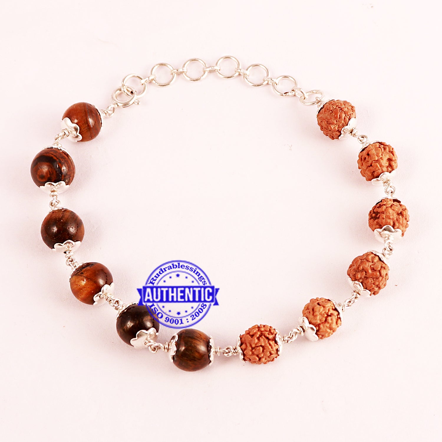 7 chakra semi precious gemstone lava beads bracelet at Rs 299 / pc in delhi