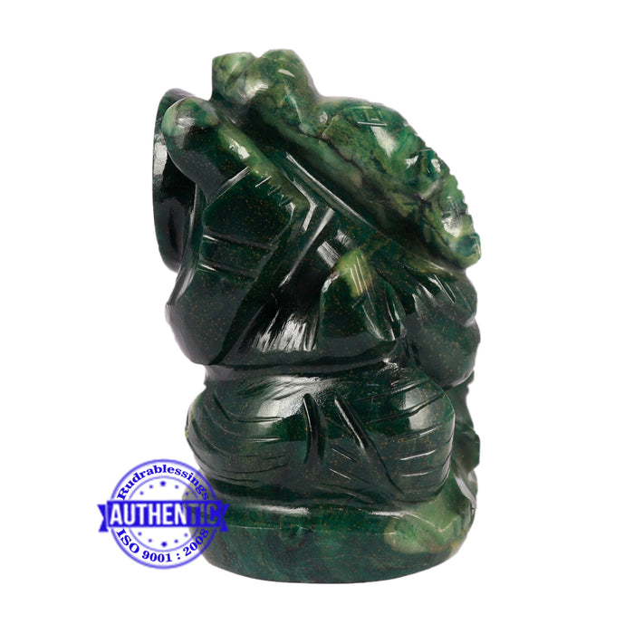 Budd Stone Ganesha Statue - 121