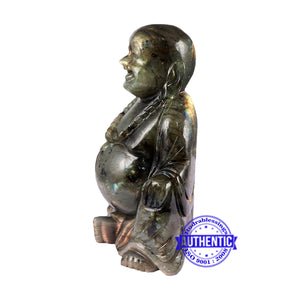 Labradorite Buddha Statue