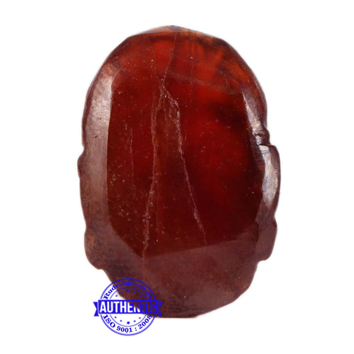 Gomedh / Garnet Hanuman Carving - 1