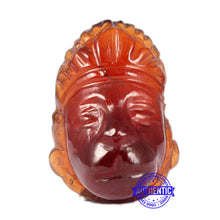 Load image into Gallery viewer, Gomedh / Garnet Hanuman Carving - 12
