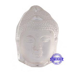 Sphatik Gautam Buddha Carving - 14