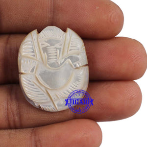 Mother of Pearl Ganesha Carving - 15
