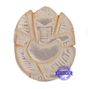 Mother of Pearl Ganesha Carving - 16