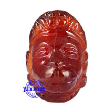 Load image into Gallery viewer, Gomedh / Garnet Hanuman Carving - 1
