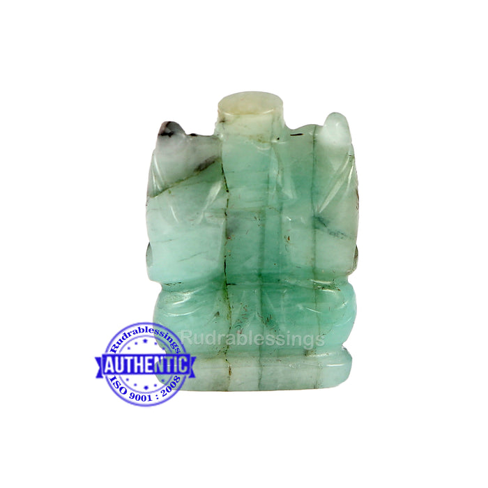 Emerald Ganesha Carving - 37