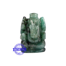 Load image into Gallery viewer, Emerald Ganesha Carving - 38
