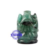 Load image into Gallery viewer, Emerald Ganesha Carving - 38
