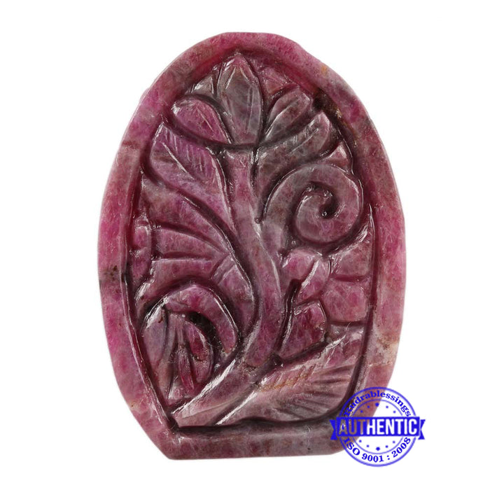 Ruby Ganesha Carving - 6