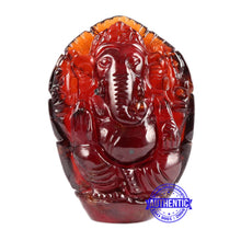 Load image into Gallery viewer, Gomedh / Garnet Ganesha Carving - 8
