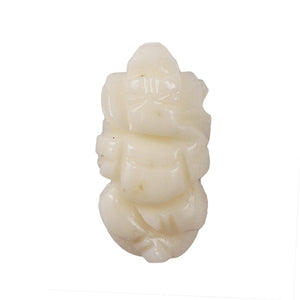 White Coral / Moonga Ganesha - 10