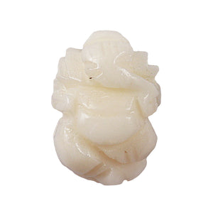 White Coral / Moonga Ganesha - 14