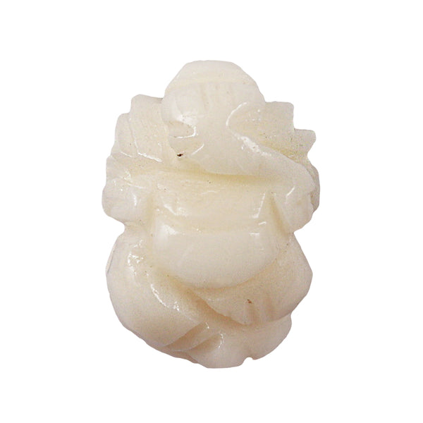 White Coral / Moonga Ganesha - 14