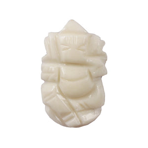 White Coral / Moonga Ganesha - 16