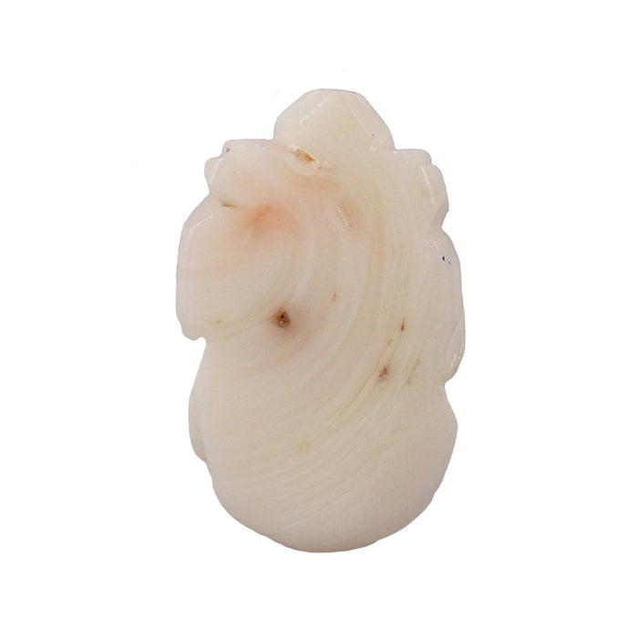 White Coral / Moonga Ganesha - 17