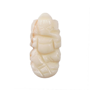 White Coral / Moonga Ganesha - 18