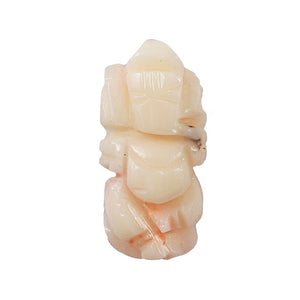 White Coral / Moonga Ganesha - 19