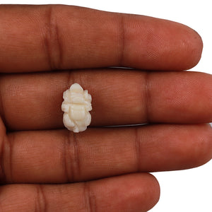 White Coral / Moonga Ganesha - 25