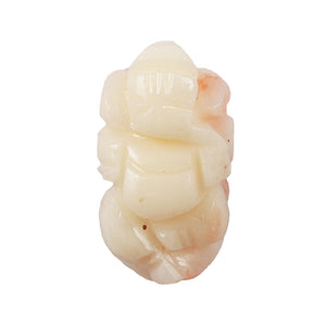 White Coral / Moonga Ganesha - 32