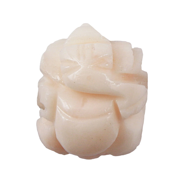 White Coral / Moonga Ganesha - 33