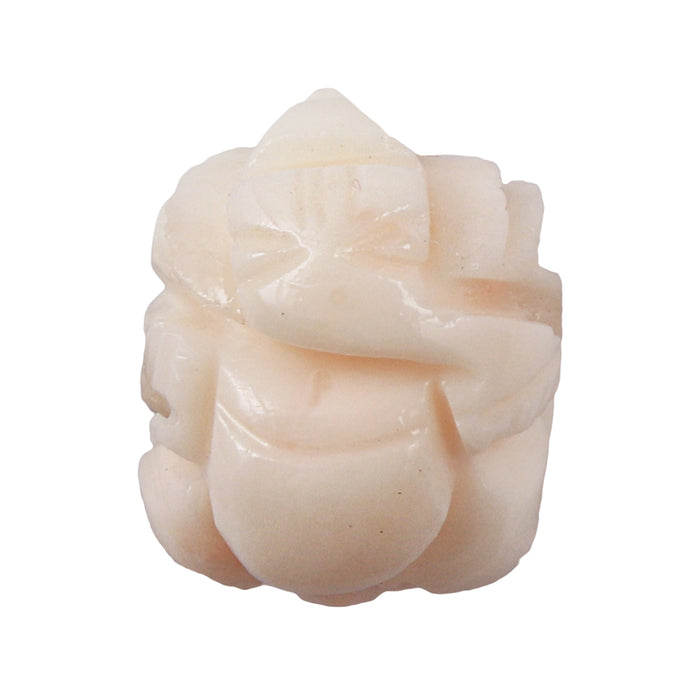 White Coral / Moonga Ganesha - 33