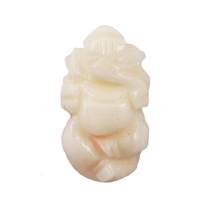 White Coral / Moonga Ganesha - 36