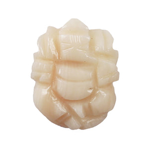 White Coral / Moonga Ganesha - 37