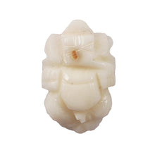 Load image into Gallery viewer, White Coral / Moonga Ganesha - 39
