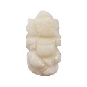 White Coral / Moonga Ganesha - 43