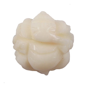 White Coral / Moonga Ganesha - 48