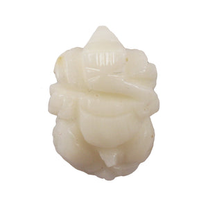 White Coral / Moonga Ganesha - 49