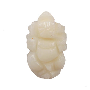 White Coral / Moonga Ganesha - 52