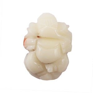 White Coral / Moonga Ganesha - 6