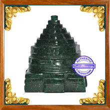 Load image into Gallery viewer, Dark Green Aventurine Shreeyantra - 2
